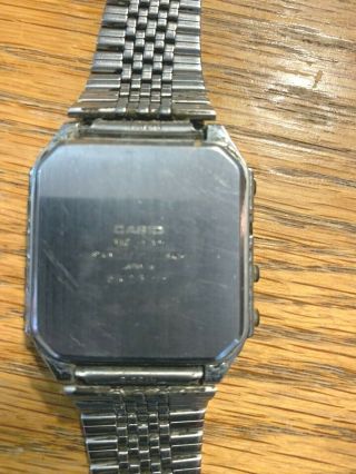 Rare Vintage Casio CA - 901 Digital Calculator Watch 3