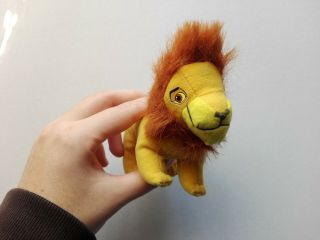 Mcdonald ' s Plush Toy Teddy Mufasa/ Adult Simba The Lion King 1998 Disney 2