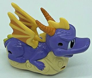 Vintage Spyro The Dragon Taco Bell Kids Meal Toy Rolling Sparking