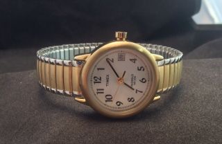 Vintage Indiglo Timex Women’s Quartz Watch Date Window Water Resistant 4