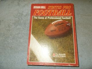 Avalon Hill Statis Pro Football Card Set For The 1991 Season.