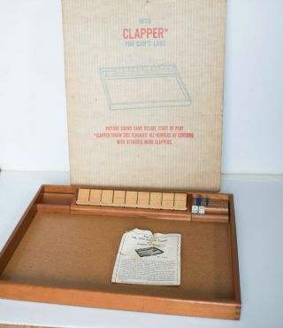 Vintage Clapper Game You Can 