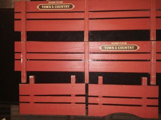 Radio Flyer Town And Country Wood Wagon Sides 4 Panels