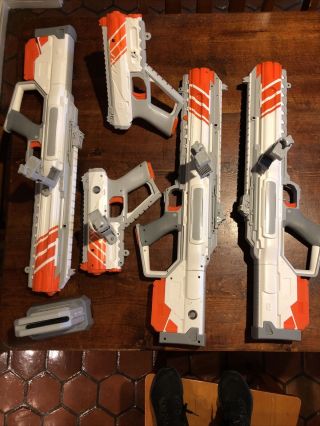 Recoil Laser Tag Full Set With 3 Assult Rifles And 2 Pistols