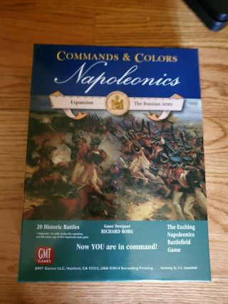 Gmt Commands & Colors Russian Army Expansion (2014 Ed) Second Printing