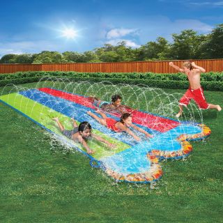 Triple Racer Water Slide - 16 Feet Long