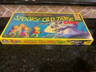 The Berenstain Bears Spooky Old Tree Board Game 1989 Vintage