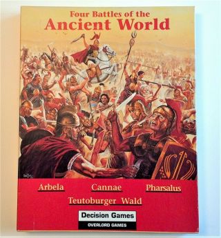 Four Battles Of The Ancient World Board Game 1992 Decision / Overlord