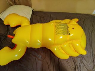Intex The Wet Set Inflatable Lobster Floatie 58”by 39” RARE 2006 3