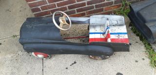 Vintage Attic Fresh Pedal Car For Restoration