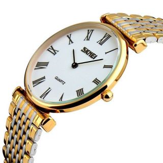 Luxury Men Women Stainless Steel Wrist Quartz Analog Waterproof Classic Watches
