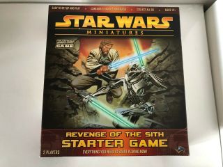 Star Wars Miniatures Revenge Of The Sith Starter Game Wizards Of The Coast