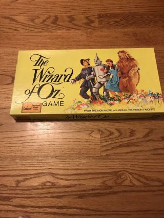 The Wizard Of Oz Game 1974 Cadaco Complete Vintage Board Game