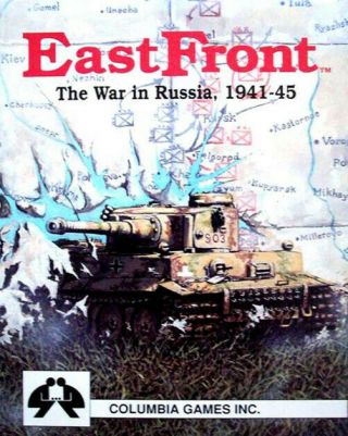 East Front The War In Russia,  1941 - 45 Columbia Games