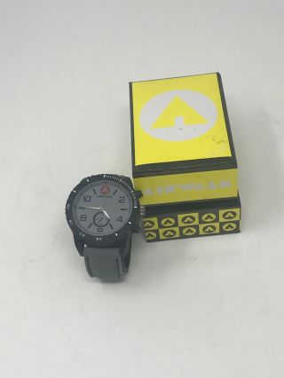 Airwalk Watch - Grey Band/black Face - Needs Battery