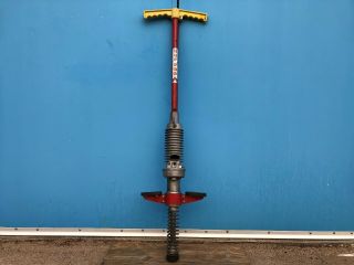 Vintage Hop Rod Motorized Gas Powered Pogo Stick W/extras From Home Chance Mfg