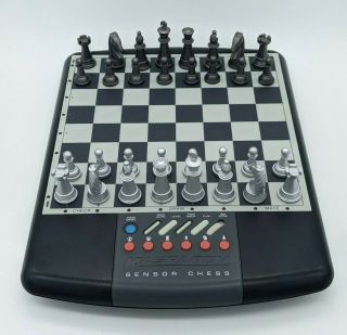 Saitek Kasparov Model 165h Electronic Sensor Computer Chess