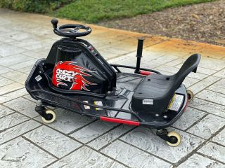 Razor Deluxe Crazy Cart (4 Wheels) - Kids Drift & Spin Go Cart - - Great