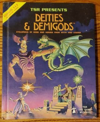 Ad&d Deities & Demigods - Tsr - 1980 - 2013