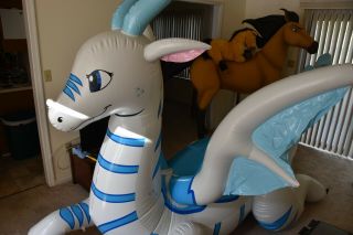 Inflatable Fyaryuu Gray Matte Dragon From Inflatableworld.  De