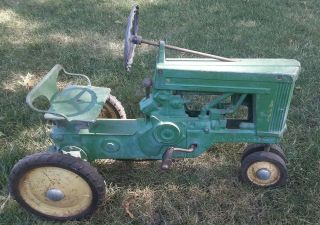 Vintage 1950’s Eska John Deere 620 Pedal Tractor Paint And Decals