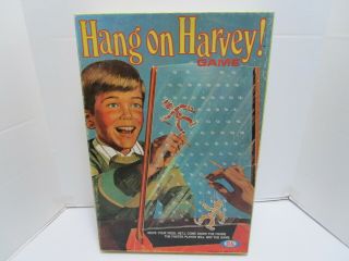 1969 Ideal Hang On Harvey Game Complete &