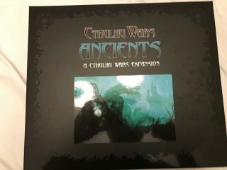 Cthulhu Wars Board Game - The Ancients Expansion - Opened But Never Played