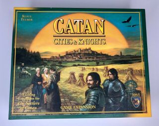 Settlers Of Catan 3065 Cities And Knights Expansion Board Game