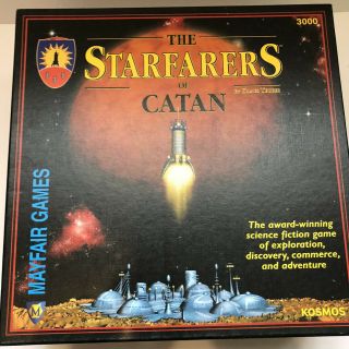 Starfarers Of Catan 1st Edition Complete Mayfair Games 3000 Kosmos Board Game