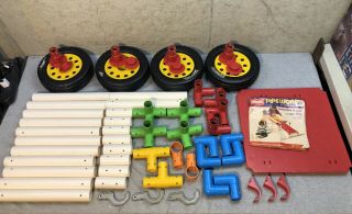 Playskool Pipeworks Basic Set 1000 Building Set Wheels