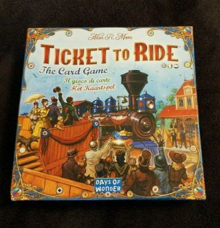 Ticket To Ride,  Card Game,  Family,  Fun,  Days Of Wonder,  8 To Adult,  Train,  States