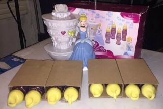 Disney Princess - Cinderella Motorized Bubble Blower W/ Bubbles And Box