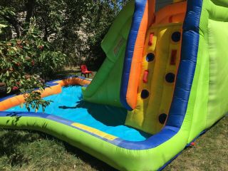 Banzai 90321 Slide N Soak Splash Park Inflatable Outdoor Kids Play Center 2