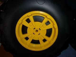 John Deere Peg Perego Gator XUV Rear Wheel Set (2 Tires) Left & Right - 2