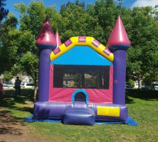 Commercial Grade Inflatable Dream Castle By Ninja Jump 13′ X 13′ Bounce House