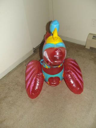 inflatable blow up 38 Inch swan and sea horse. 3