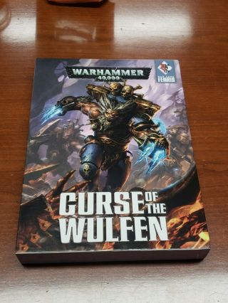 Warhammer 40k 40,  000 Curse Of The Wulfen War Zone Fenris Book Games Workshop