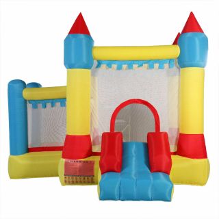 Inflatable Bounce House Castle Kids Jumper Slide Moonwalk Bouncer With Blower