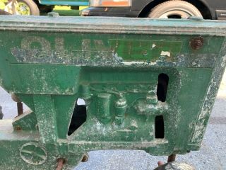 OLIVER 1800 PEDAL TRACTOR 60 ' S WITH WAGON PARTS OR RESTORE 2