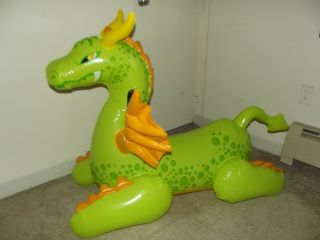 Inflatable Blow Up 40 Inch Dragon From Intex 2013.