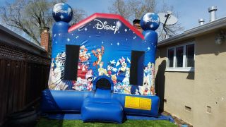 Commercial Grade Inflatable Disney Jump By Ninja Jump 13′ X 13′ Bounce House