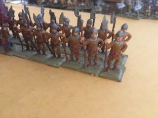 25mm Metal Medieval Men at Arms with Voulge 30 Count 2