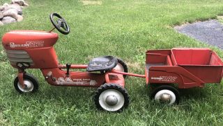 1950’s Murray Pedal Tractor And Trailer