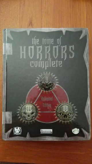 The Tome Of Horrors Complete For Pathfinder (frog God Games)