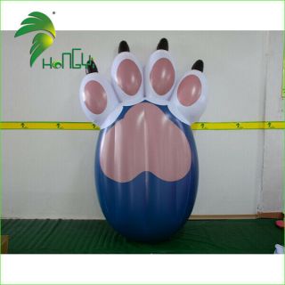 Custom Inflatable Paw Island Float 7ft Long
