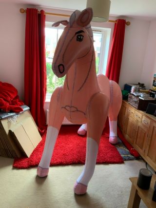 Custom Inflatable Prototype Horse Toy 7ft Tall