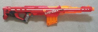 Nerf N - Strike Elite Centurion Blaster Toy Mega Dart Gun 100ft Range W/ Clip