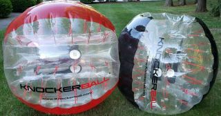 Knockerball Inflatable Collision Bumper Bubble Ball Soccer Zorb Ball Size - Med
