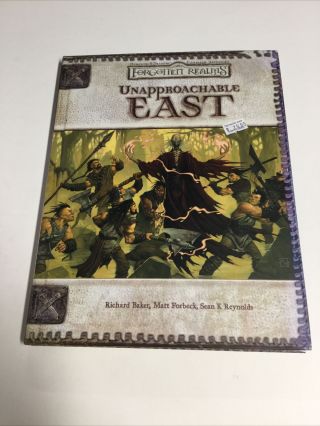 Dungeons And Dragons Forgotten Realms Unapproachable East Wizards Of The Coast