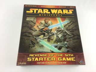 Star Wars Miniatures Revenge Of The Sith Starter Game -,  Complete -